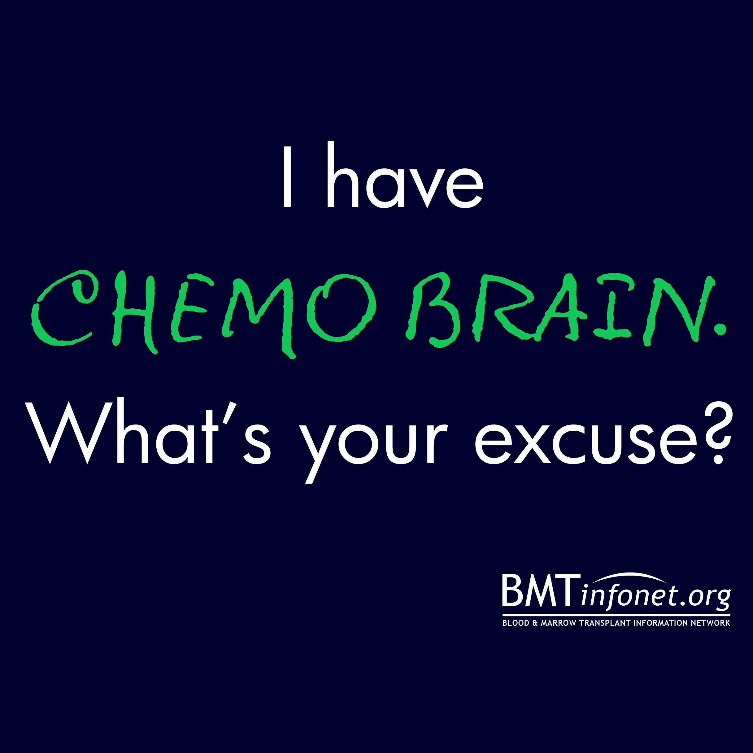 Chemo brain t-shirt